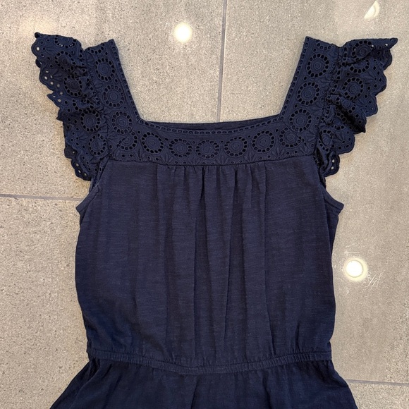 Talbots Dress with Ruffle Sleeves - Picture 2 of 8